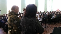 В Камышинской школе № 18 прошел урок мужества