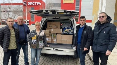 500 волгоградцев отправили гуманитарный груз для бойцов СВО в Херсонской области