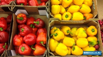 В регион в первые десять дней января завезли 350 тонн импортных овощей и фруктов