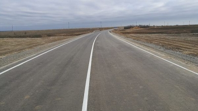 Строительство дороги к Пристеновскому завершено