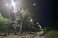 Волгоградские специалисты восстановили уличное освещение в селе ЛНР
