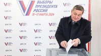 Андрей Бочаров на выборах Президента проголосовал «за Россию, за будущее, за развитие, за нашу Победу»