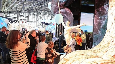Десятки тысяч человек посетили волгоградский стенд в первый день работы форума «Россия» на ВДНХ