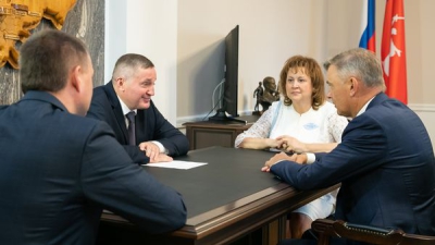 В Волгограде Андрей Бочаров провёл рабочую встречу с руководством нотариата РФ и области