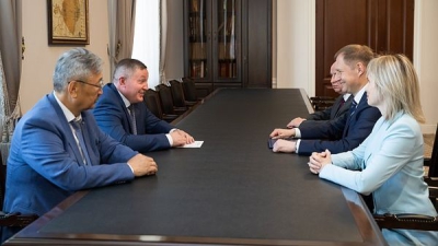 Андрей Бочаров провел рабочую встречу с руководителем Федерального казначейства