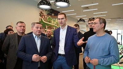 Андрей Бочаров провёл рабочую встречу с руководством Сбера